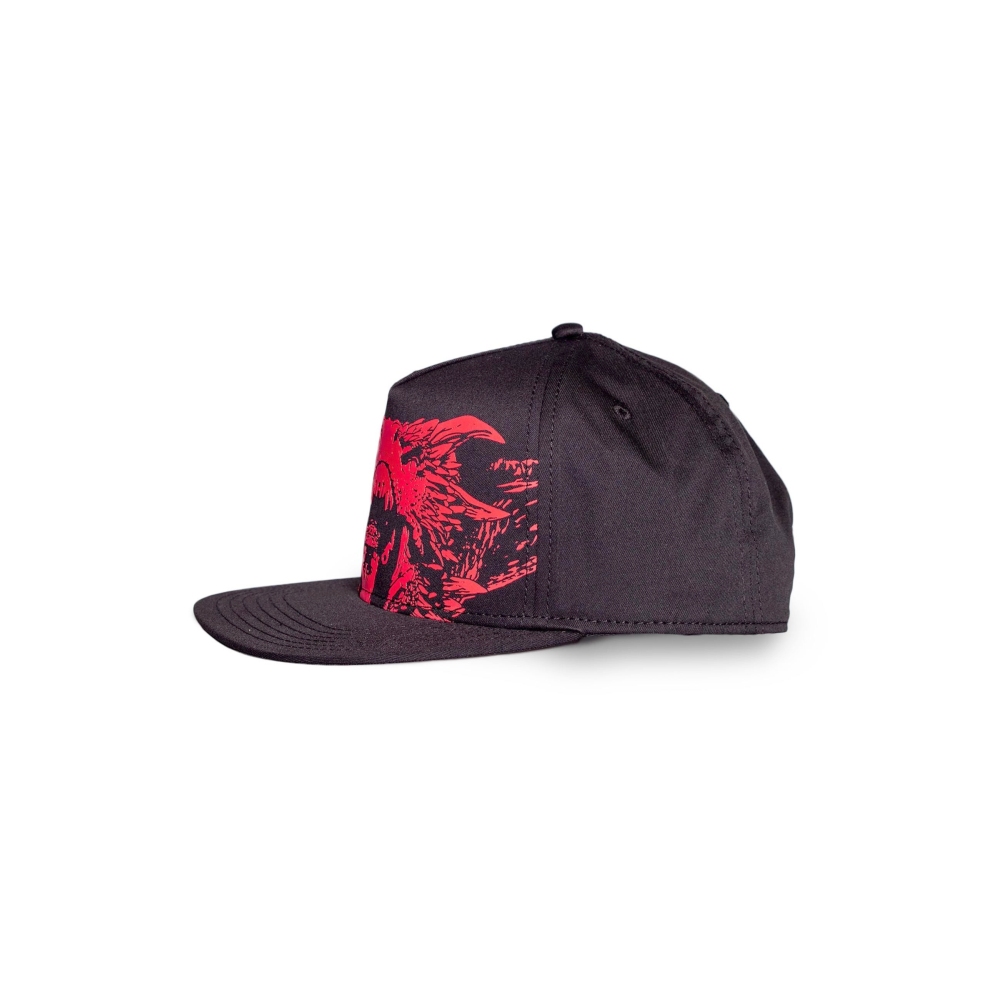 Game Of Thrones House Of The Dragon - House Targaryen Snapback Cap - Black